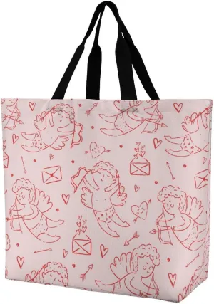 Womens Large Capacity Tote Bag for Shopping Travel and Daily Use Stylish Canvas Shoulder Bag for Beach Grocery Work