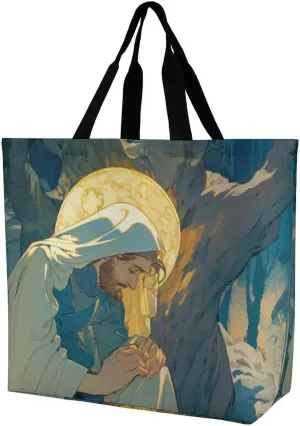 Womens Large Capacity Tote Bag for Shopping Travel and Daily Use Stylish Canvas Shoulder Bag for Beach Grocery Work