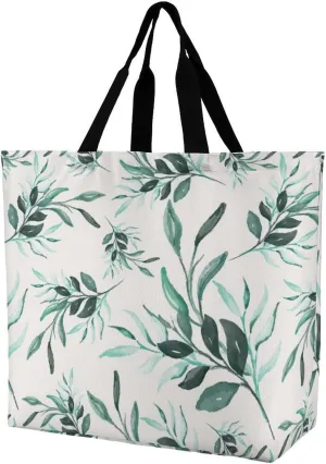 Womens Large Capacity Tote Bag for Shopping Travel and Daily Use Stylish Canvas Shoulder Bag for Beach Grocery Work