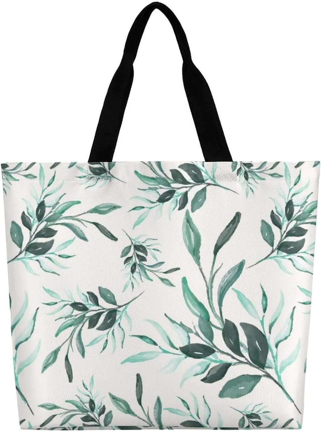 Womens Large Capacity Tote Bag for Shopping Travel and Daily Use Stylish Canvas Shoulder Bag for Beach Grocery Work