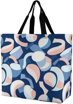 Womens Large Capacity Tote Bag for Shopping Travel and Daily Use Stylish Canvas Shoulder Bag for Beach Grocery Work