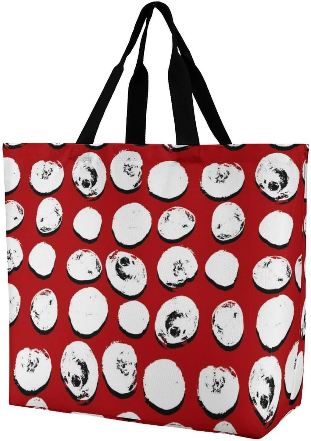 Womens Large Capacity Tote Bag for Shopping Travel and Daily Use Stylish Canvas Shoulder Bag for Beach Grocery Work