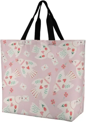 Womens Large Capacity Tote Bag for Shopping Travel and Daily Use Stylish Canvas Shoulder Bag for Beach Grocery Work